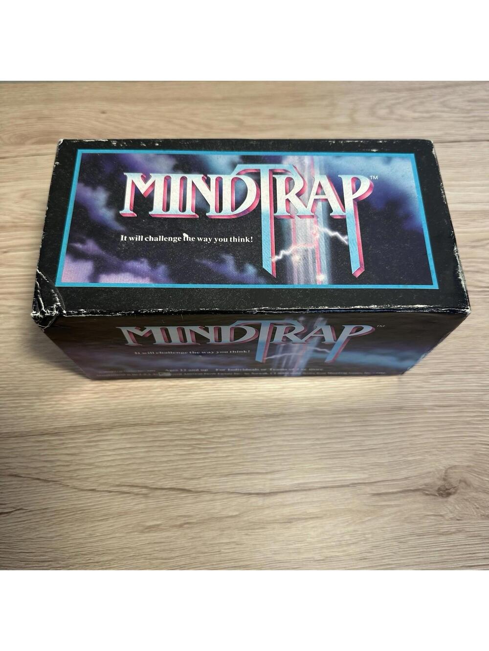 VTG Mindtrap Game 1991 Great American Puzzle Factory Over 500 Puzzles, Mysteries